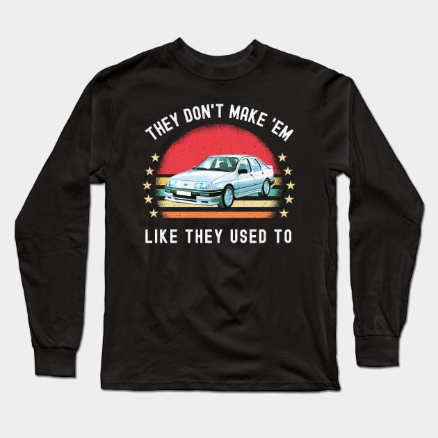 Retro 80s Vintage Car Long Sleeve T-Shirt by Xtian Dela ✅